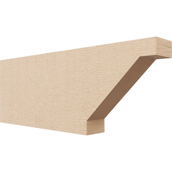 Ekena Millwork 2in. W x 6in. H x 16in. L Burlington Woodgrain TimberThane Rafter Tail, Primed Tan RFTUR02X06X16BURRCPR - main